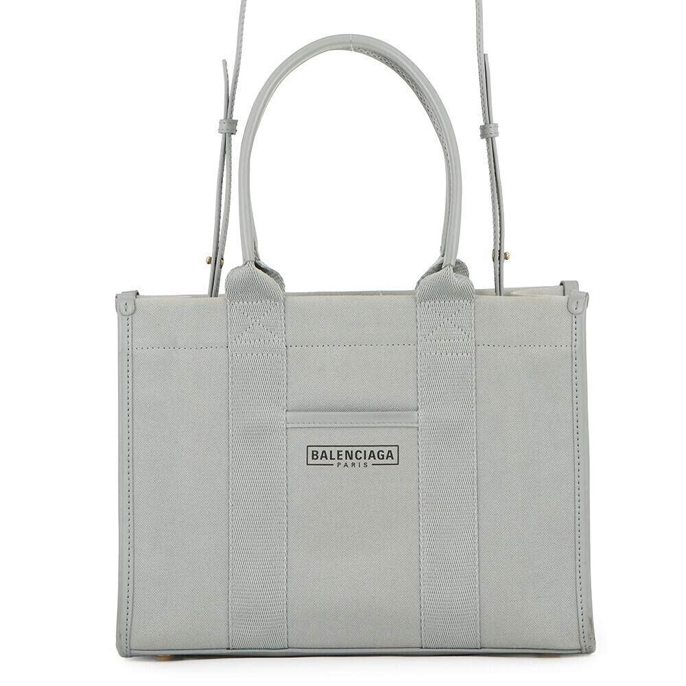 Balenciaga Handbag Canvas Leather Tote Bag Shoulder
